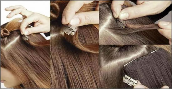 Накладка т-паттинг европейские волосы на силиконе №613 блонд р-р 40 см