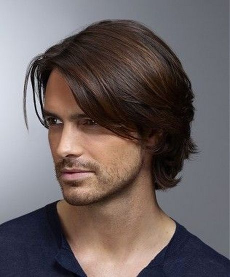Мужская стрижка на длинные волосы