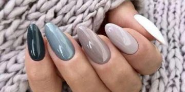 Модный градиентный маникюр