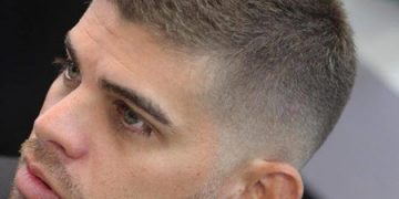 Стильная стрижка полубокс для мужчин