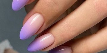 Градиентный маникюр омбре