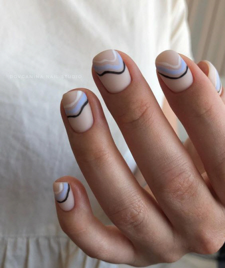 Модный маникюр и дизайн ногтей для коротких ногтей