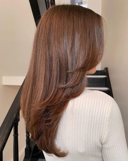 Стрижка на длинные волосы