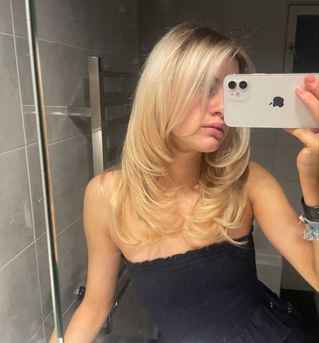 Стрижка на средние волосы