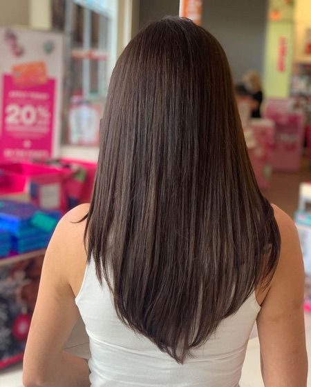 Стрижка на длинные волосы