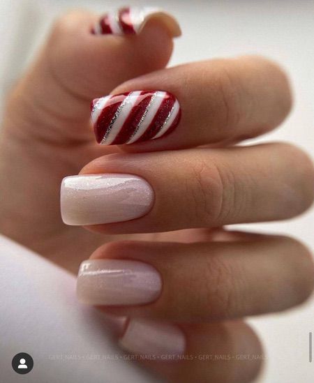 Зимний дизайн ногтей