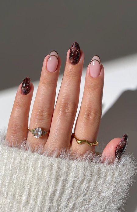 Зимний дизайн ногтей