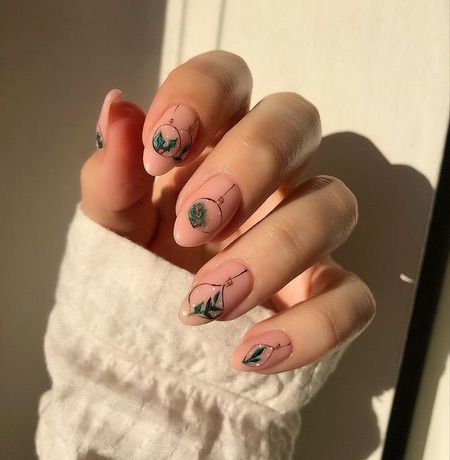 Зимний дизайн ногтей