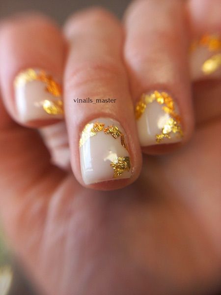 Золотой маникюр